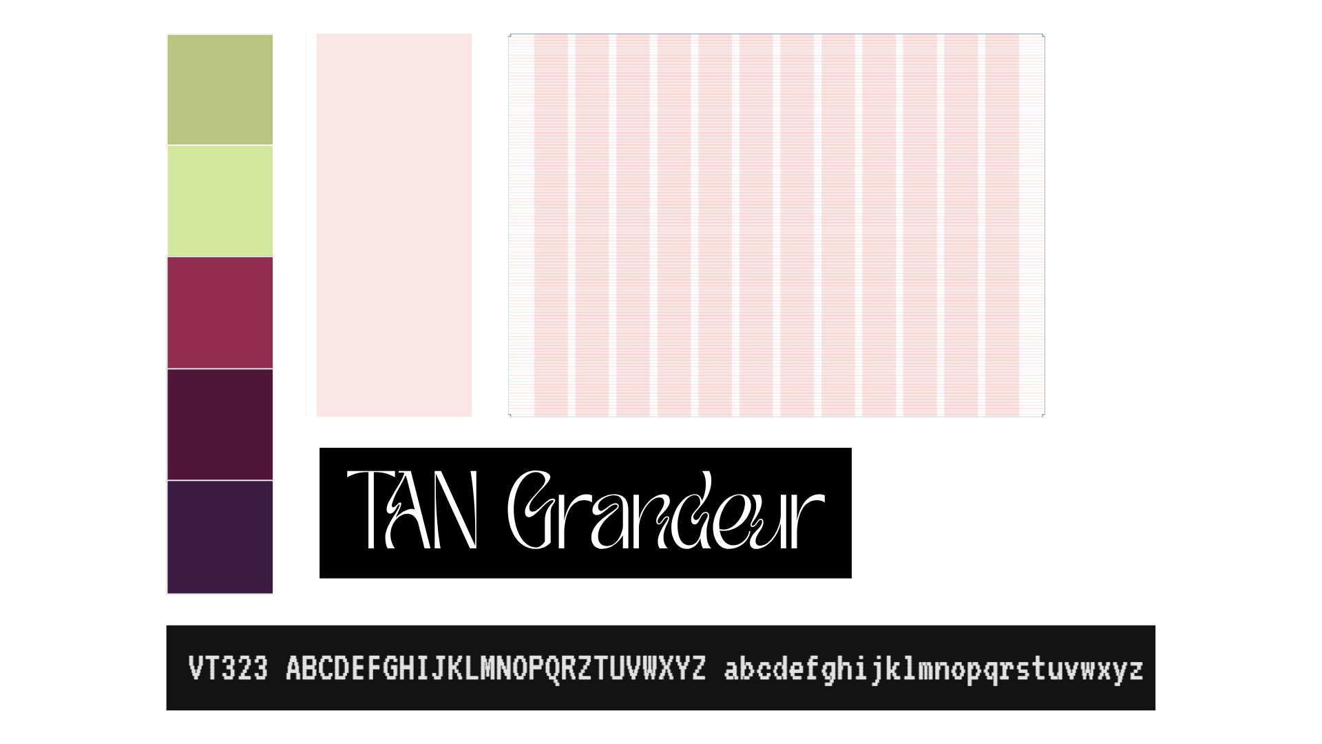 Fonts, colors, and grid